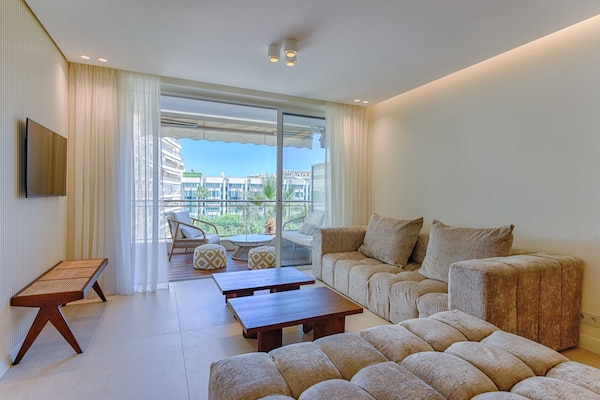 Foto van Luxe appartement met terras 6P / 3BR - Grand Hotel - Croisette Cannes - 