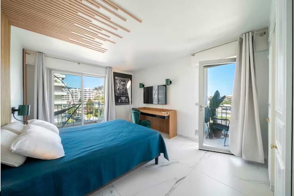 Foto van Modern appartement - 3BR- 6P - Palm Beach - Vakantiehuis in Cannes - Untagged