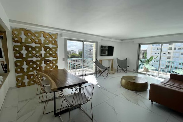 Foto van Modern appartement - 3BR- 6P - Palm Beach - Vakantiehuis in Cannes - Untagged