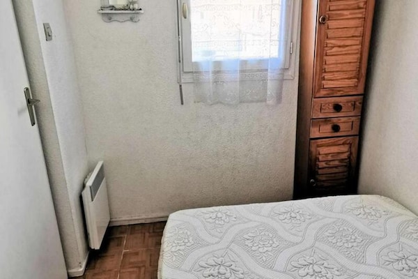 Foto van Appartement bij strand in Port Sector - Vakantiehuis in LEUCATE - BedRoom