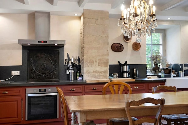 Foto van Elegante retraite in Normandië - Vakantiehuis in Lantheuil - Kitchen