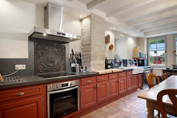 Foto van Elegante retraite in Normandië - Vakantiehuis in Lantheuil - Kitchen