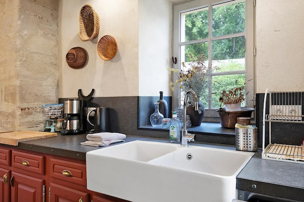 Foto van Elegante retraite in Normandië - Vakantiehuis in Lantheuil - Kitchen