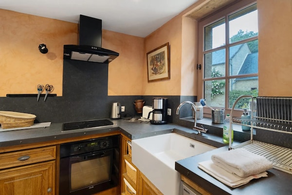 Foto van Elegante retraite in Normandië - Vakantiehuis in Lantheuil - Kitchen