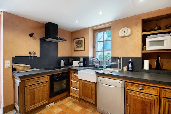 Foto van Elegante retraite in Normandië - Vakantiehuis in Lantheuil - Kitchen