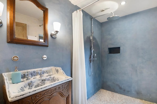 Foto van Elegante retraite in Normandië - Vakantiehuis in Lantheuil - BathRoom