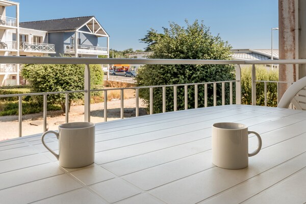 Foto van Appartement met uitzicht op de oceaan, retraite - Vakantiehuis in Plougonvelin - Outdoor