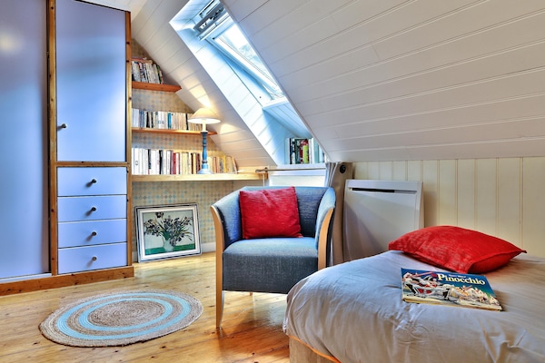 Foto van Stenen huis in Huelgoat, Bretagne - Vakantiehuis in Huelgoat - BedRoom