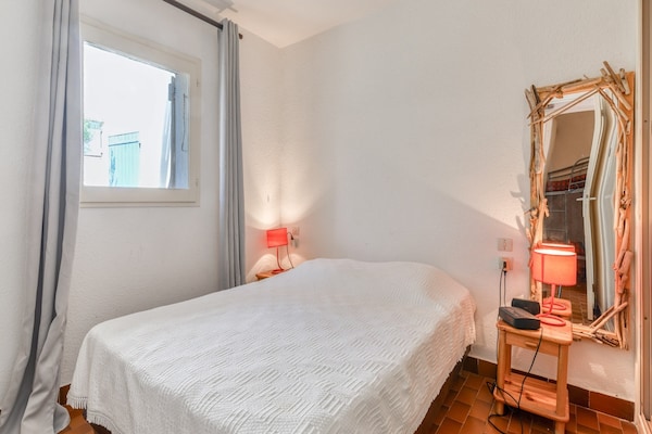 Foto van Lichte retraite aan het strand - Vakantiehuis in Agde - BedRoom