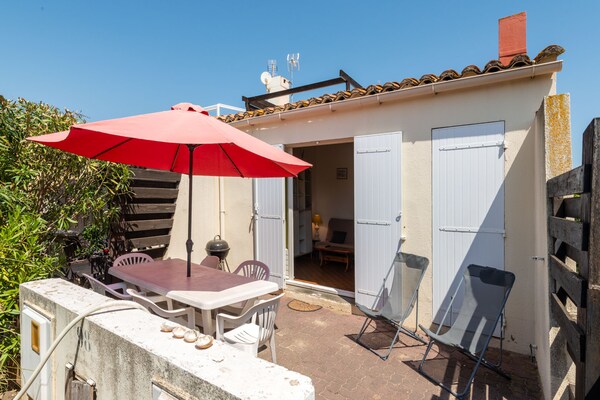 Foto van Lichte retraite aan het strand - Vakantiehuis in Agde - terrace