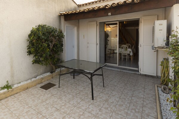 Foto van Gezinsvriendelijk huis in Agde - Vakantiehuis in Agde - terrace