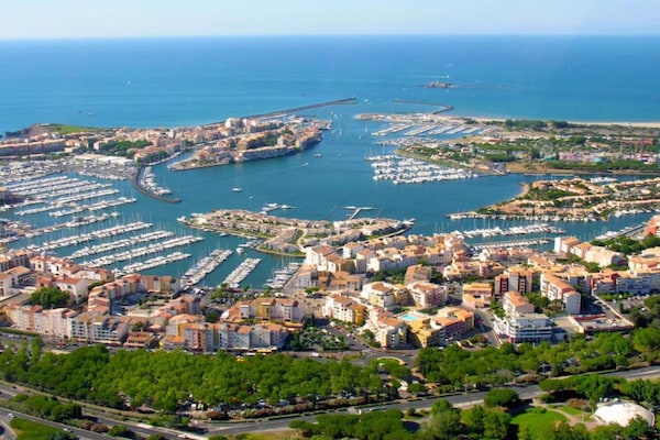 Foto van Stijlvol verblijf aan zee in Agde - Vakantiehuis in Agde - AreaSummer20KM