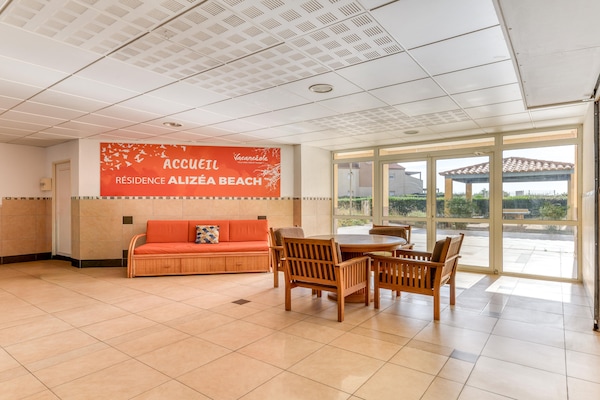 Foto van Groot verblijf met zeezicht voor 8 personen in Valras-Plage - HallReception