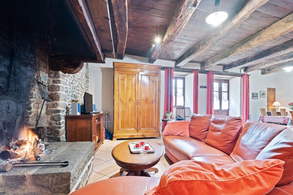 Foto van Charmante kindvriendelijke vakantiewoning - Vakantiehuis in La Boussac - LivingRoom