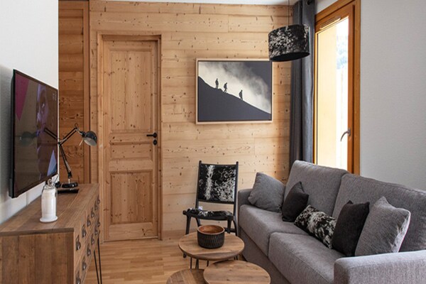 Foto van Appartement in Serre Chevalier Skigebied - Vakantiehuis in VAUJANY - LivingRoom