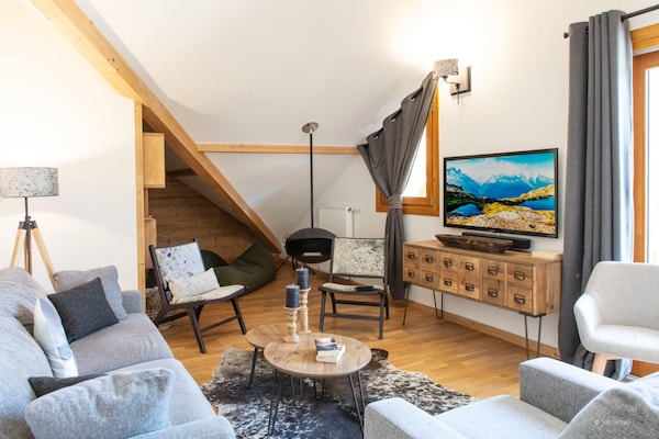 Foto van Appartement in Serre Chevalier Skigebied - Vakantiehuis in VAUJANY - LivingRoom