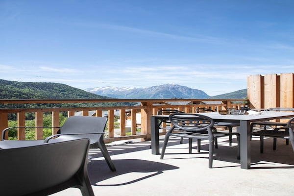 Foto van Appartement in Serre Chevalier Skigebied - Vakantiehuis in VAUJANY - TerraceBalcony