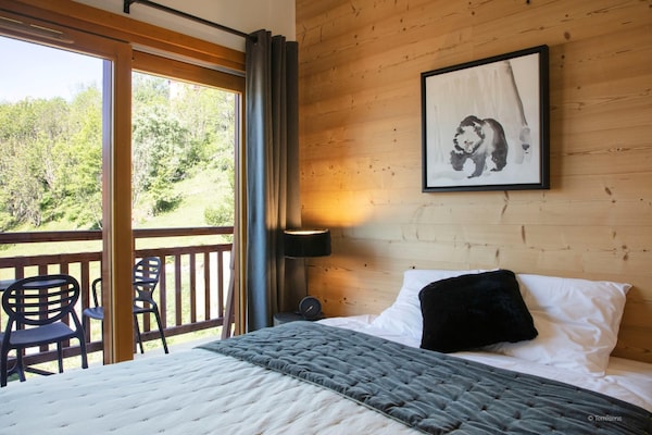 Foto van Appartement in Vaujany bij Alpe d'Huez - Vakantiehuis in VAUJANY - BedRoom