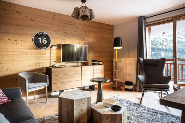 Foto van Appartement in Vaujany bij Alpe d'Huez - Vakantiehuis in VAUJANY - LivingRoom