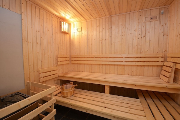 Foto van Chalet in Auris-en-Oisans met Balkonuitzicht - Vakantiehuis in Auris - Wellness