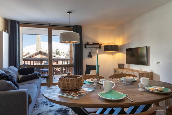 Foto van Appartement in Les Deux Alpes bij Skipistes - Vakantiehuis in Les Deux Alpes - DiningRoom