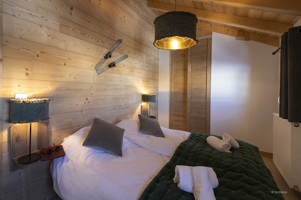 Foto van Appartement in Les Deux Alpes bij Skipistes - Vakantiehuis in Les Deux Alpes - BedRoom