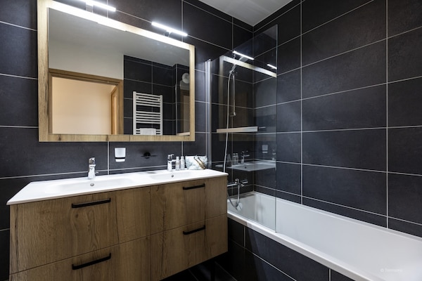 Foto van Appartement in Les Deux Alpes bij Skipistes - Vakantiehuis in Les Deux Alpes - BathRoom
