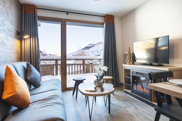 Foto van Vakantiehuis in Frankrijk bij skipistes - Vakantiehuis in Les 2 Alpes - LivingRoom
