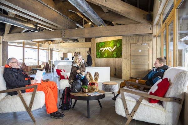 Foto van Appartement in Les Deux Alpes met Alpenzicht - Vakantiehuis in Les 2 Alpes - HallReception