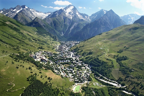 Foto van Appartement in Les Deux Alpes met Alpenzicht - Vakantiehuis in Les 2 Alpes - AreaWinter5KM