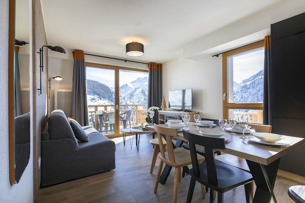 Foto van Appartement in Les Deux Alpes met Alpenzicht - Vakantiehuis in Les 2 Alpes - DiningRoom