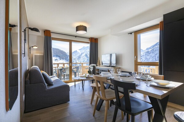 Foto van Vakantiehuis in Les Deux Alpes met Balkon - Vakantiehuis in Les 2 Alpes - DiningRoom