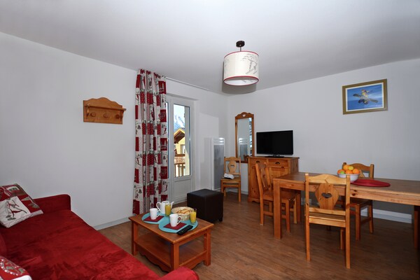 Foto van Appartement in Franse Alpen voor alle groepen - Vakantiehuis in Les Deux Alpes - LivingRoom