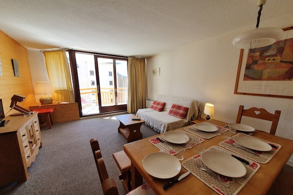 Foto van Ski-in appartement voor 6 gasten - Vakantiehuis in Les Deux Alpes - LivingRoom