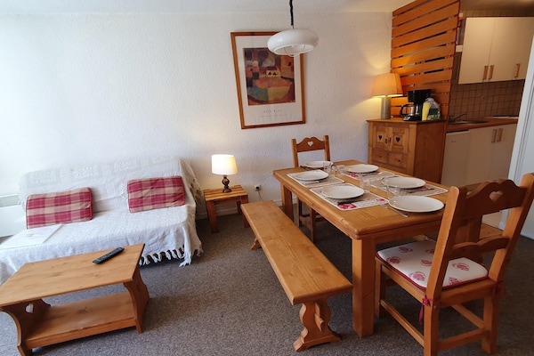 Foto van Ski-in appartement voor 6 gasten - Vakantiehuis in Les Deux Alpes - LivingRoom