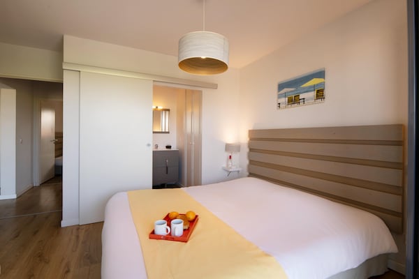 Foto van Appartement aan zee bij Dune du Pilat - Vakantiehuis in Biscarrosse - BedRoom