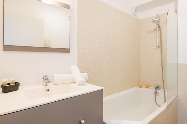 Foto van Appartement aan zee bij Dune du Pilat - Vakantiehuis in Biscarrosse - BathRoom