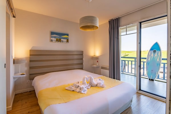Foto van Familieappartement aan de Atlantische kust - Vakantiehuis in Biscarrosse - BedRoom