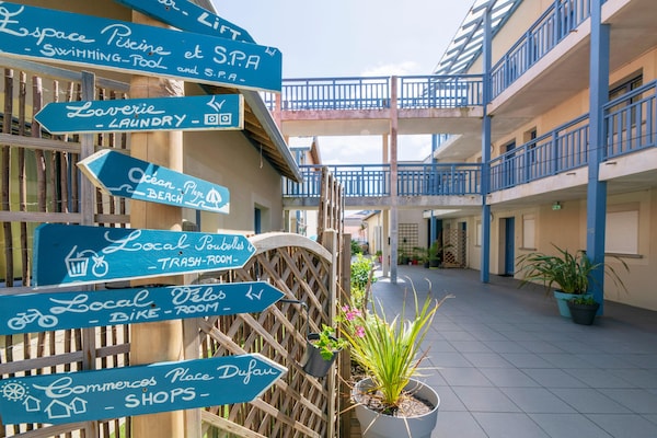 Foto van Familieappartement aan de Atlantische kust - Vakantiehuis in Biscarrosse - ExteriorSummer