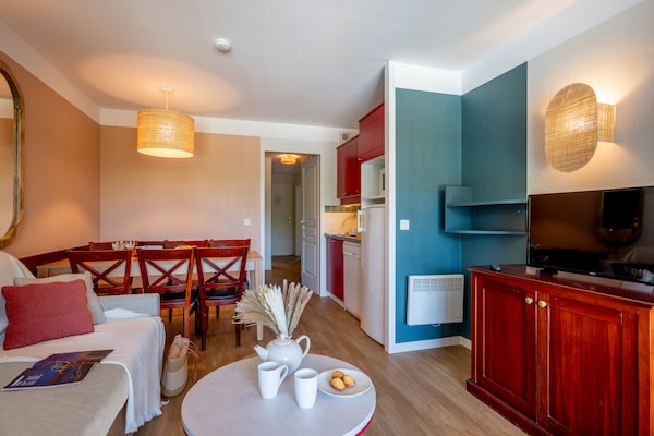 Foto van Luxe appartement voor 6 nabij het meer - Vakantiehuis in Biscarosse - LivingRoom
