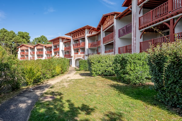 Foto van Luxe appartement voor 6 nabij het meer - Vakantiehuis in Biscarosse - ExteriorSummer