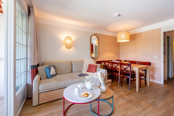 Foto van Luxe appartement voor 6 nabij het meer - Vakantiehuis in Biscarosse - LivingRoom