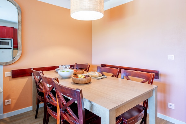 Foto van Luxe appartement voor 6 nabij het meer - Vakantiehuis in Biscarosse - DiningRoom