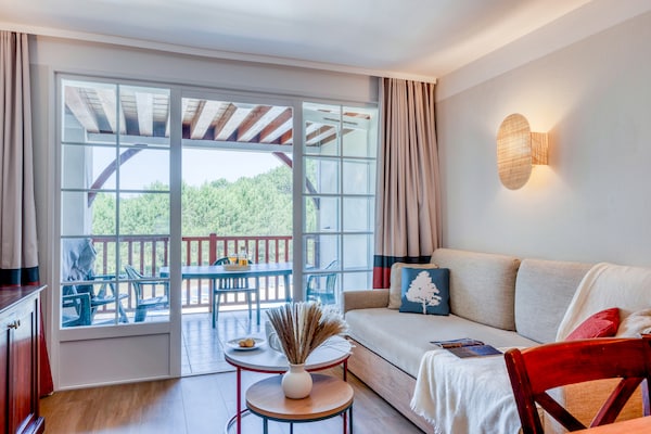 Foto van Luxe appartement voor 6 nabij het meer - Vakantiehuis in Biscarosse - LivingRoom