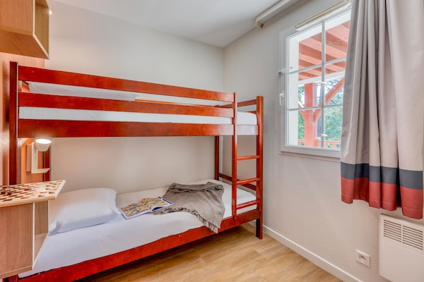 Foto van Luxe appartement voor 6 nabij het meer - Vakantiehuis in Biscarosse - BedRoom