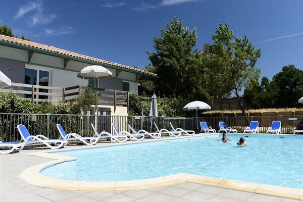 Foto van Cabine met 3 kamers en terras voor 6 personen - Vakantiehuis in MOLIETS ET MÂA - 