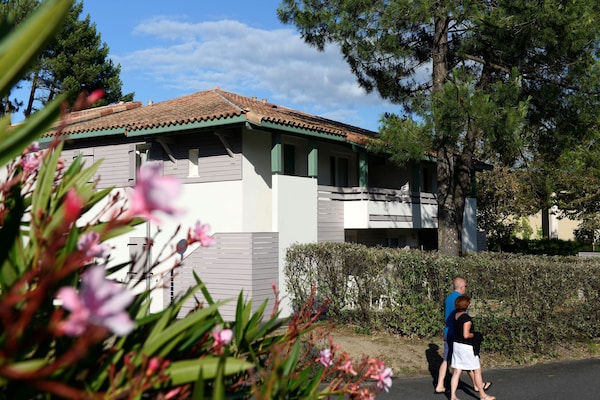 Foto van Appartement in Frankrijk met tuin of terras - Vakantiehuis in Moliets et maa - ExteriorSummer