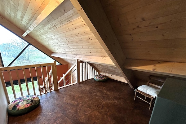 Foto van 2 huizen voor een groot gezin of groep. - Vakantiehuis in Gouville sur mer - Indoor