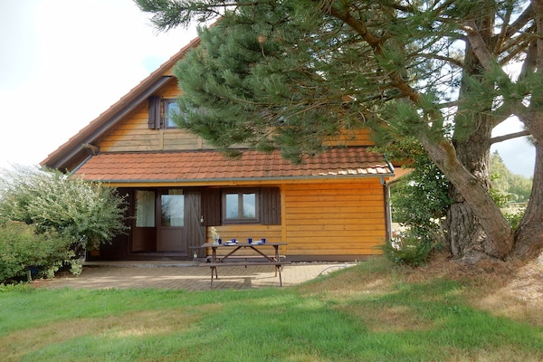 Foto van Chalet in La Hoube bij Rocher du Dabo - Vakantiehuis in Dabo - ExteriorSummer