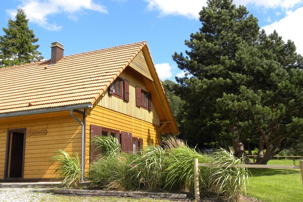 Foto van Chalet in La Hoube bij Rocher du Dabo - Vakantiehuis in Dabo - ExteriorSummer